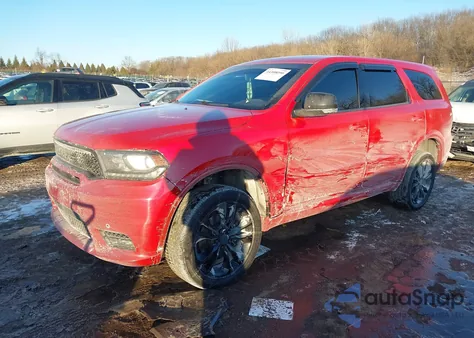 2017 Dodge Durango R/T Awd z USA, uszkodzony, nr VIN 1C4SDJCT7HC659910
